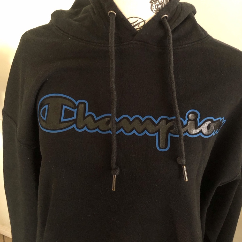 Champion Black Hoodie